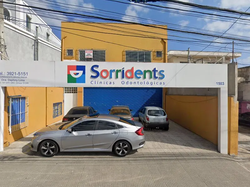 Fachada da clínica Brasilândia
